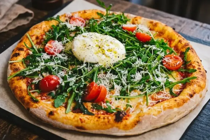 Pizza Ø33 cm der Pizzeria Napoli Kaprun